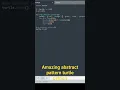 Python Turtle Graphics Creating Mesmerizing Abstract Patterns