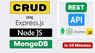 RESTful CRUD Create Read Update Delete API using Express js Node js and mongoDB