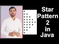 Star Pattern - 2 Program Logic in Java by Deepak