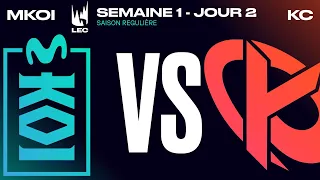 KCORP vs KOI, RETOUR DU FRANCE - ESPAGNE (LEC Winter 2025)