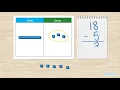 Subtraction Within 20 Without Regrouping - Base-10 Blocks and Place Value Chart