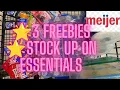 Meijer couponing deals - TONS of clearance 3 freebies