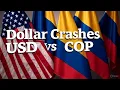 Dollar Crash USA vs COP USD Drops to 3600 COP in Colombia