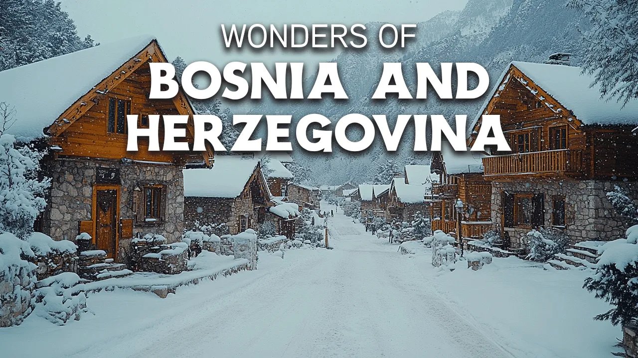 Outline Video Wonders of Bosnia and Herzegovina | The Best Places in Bosnia and Herzegovina | Travel Video 4K