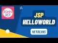 JSP Helloworld - NetBeans 8 2 in Windows 10