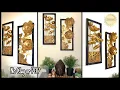 2 Super Unique Metallic Wall Art For Your Home Decor gadac diy Room Decorating Ideas Handmade Crafts