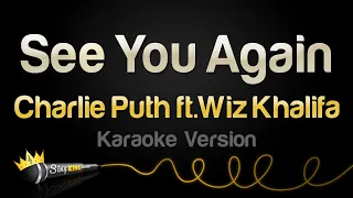 wiz khalifa charlie puth see you again karaoke version 