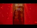 Hangova Lyrics