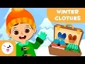 Winter clothing - Vocabulary in English for kids