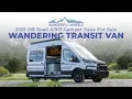 The Wandering AWD Transit Camper Van For Sale