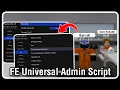 FE Universal Admin Script Hack - ROBLOX SCRIPTS