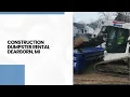 Affordable Roll-Off Dumpster Rental Junk Hauling Dearborn MI