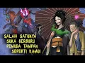 Lagu Jenis Makhluk Mitologi Jepang \u0026 Ilustrasinya #HORORTIME | Wanita laba-laba, Shinigami, Kappa