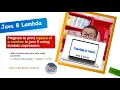 program to print square of number in java 8 using lambda lambda expression with single parameter