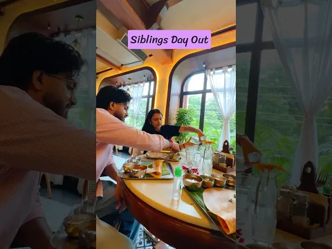 Siblings Day Out 😍 Saath m maza aya ✨🫶🏻 #shorts #youtubeshorts #trending