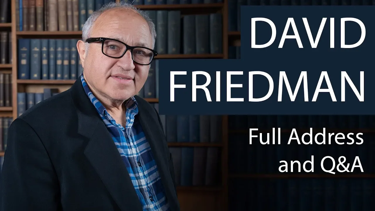 David Friedman | Full Address and Q&A | Oxford Union