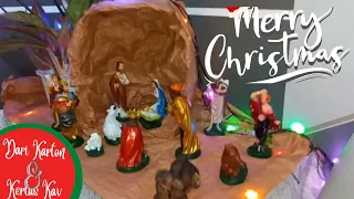 Download Inspirasi Membuat Gua Natal | Palungan Natal | Mudah + Murah di Rumah | Lagu Natal Terbaru MP3