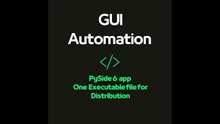 Create a One-File Executable in PySide6 Without Console Distribute Your Python App Easily