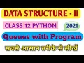QUEUES WITH PROGRAM IN STRUCTURE-II ARTI MAM