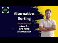 Alternative Sorting GFG POTD 25 Oct 2024 JAVA C