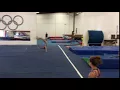 Emily Leese Floor Training Triple Full Prestige Gymnastics Class of 2021