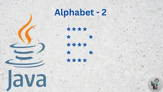 alphabet pattern using java Print B