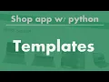 Build a web app with python HTML Templates