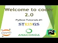 How to use Strings Array Mathematical Operations in Jupyter Notebook Python Tutorial 1