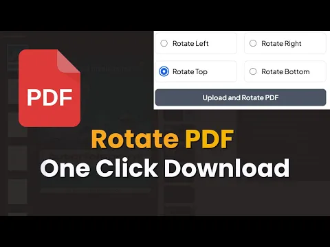 See MagicSlides in Action - Watch how easy it is to rotate PDF pages - Video to PPT Converter Tutorial