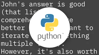 Generator expressions vs list comprehensions