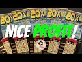 Download Lagu ⭐️ Nice PROFIT ⭐️ scratching Loteria and 20X The Money 💰