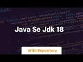java se jdk 18