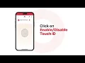 Online Banking App - How to biometric authentication