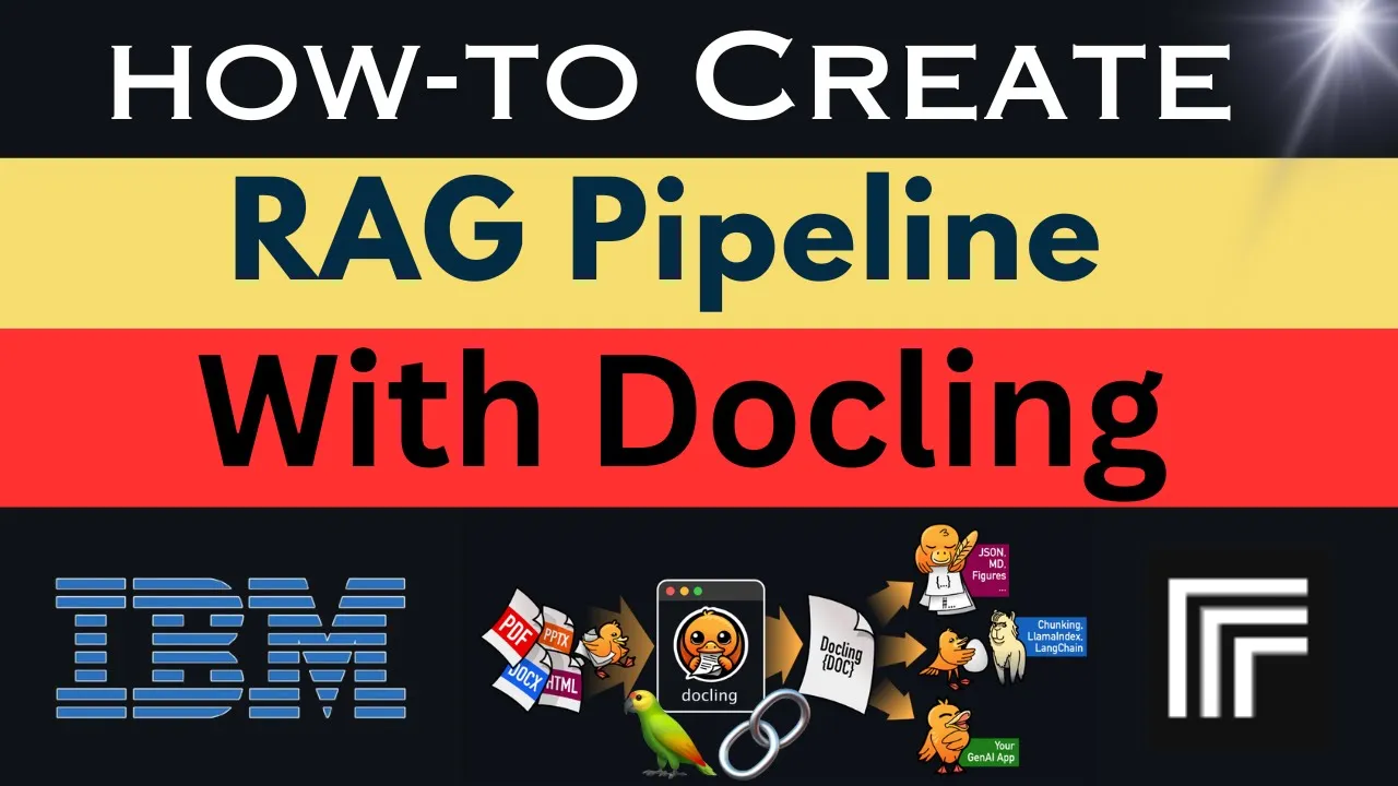 How-To Create RAG Pipeline with Docling on PDF with Images and Tables