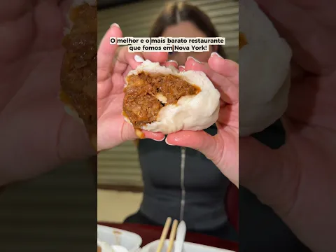 O melhor e mais barato restaurante que fomos em Nova York