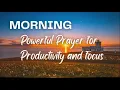 Powerful prayer for productivity and focus - psalm 90 17 inspiration