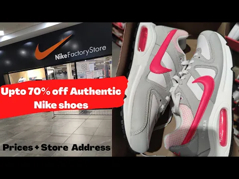 Download MP3 Where to buy DISCOUNTED Authentic Nike Shoes| Upto 70% off| South African YouTuber| Namolinah