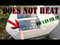 Pentair pool heater turns on but does not heat how to fix