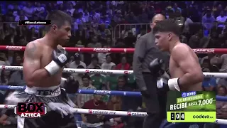 Cuauhtemoc Martinez vs Nelson Salinas PELEA COMPLETA Box Azteca