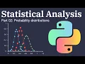 Statistical Analysis in Python Part 02 Probability Sampling Distributions Random Events