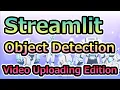 Object Detection AI Application Created with streamlit Uploading Edition