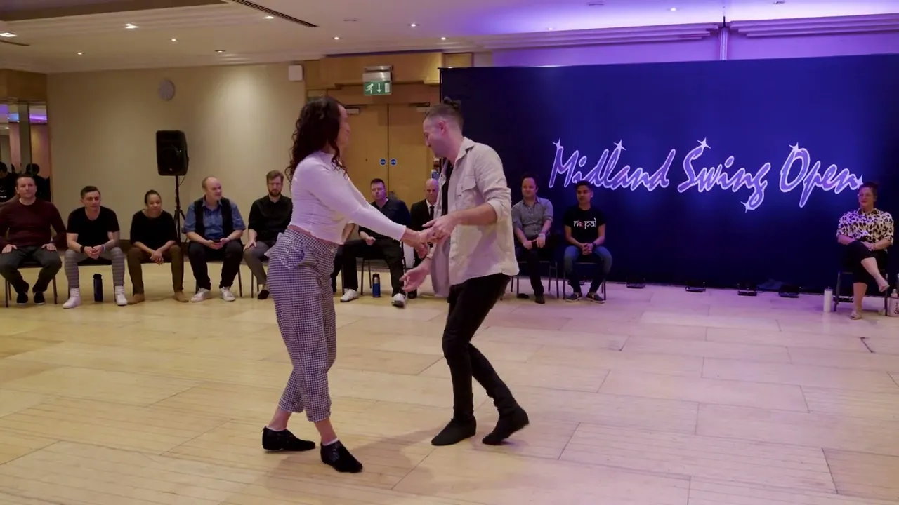 Jake Dyson & Susan Minor -  Intermediate Jack&Jill Finals - Midland Swing Open 2022