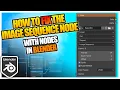 Animating Textures with Image Sequence Nodes made EASY In Blender With Drivers