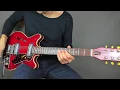 Download Lagu 1969 Teisco hollowbody guitar, made in Japan, a cheap Gibson ES 335?