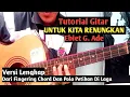 (Tutorial Gitar) UNTUK KITA RENUNGKAN - Ebiet G. Ade || Lengkap Dari Fingering Chord Petikan Di Lagu