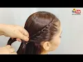 COMO PEINARME FACIL CON TRENZAS PARA LA ESCUELA PEINADO PARA NINA TRENZAS NMBA