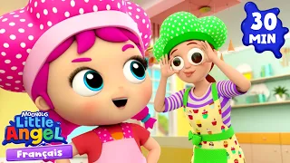 Concours de Pâtisserie en Famille ! | Comptines avec Léa | Little Angel Français