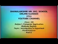 ONLINE CLASS - 12th Computer Application Medium to Hypertext Pre-Processor