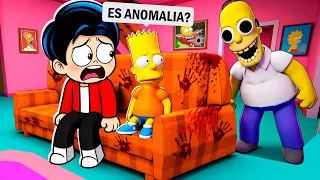 SOBREVIVIMOS EN LA CASA DE HOMERO MALVADO en ROBLOX | KARIM JUEGA