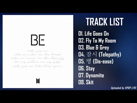 Download MP3 [앨범 전곡듣기] 방탄소년단 - B E